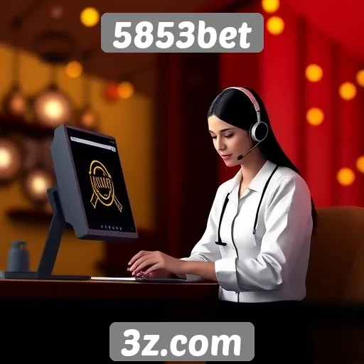 Como funciona o suporte ao cliente na 5853bet